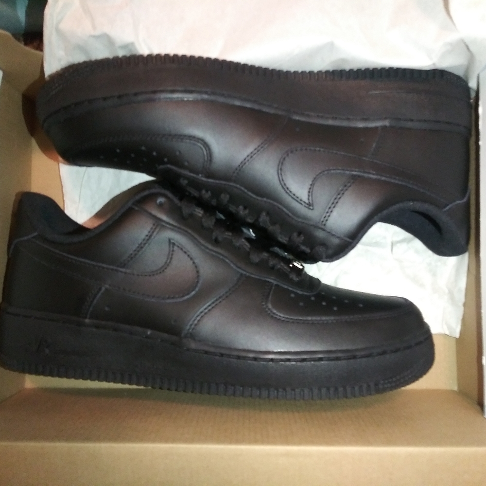Black Air Force 1s